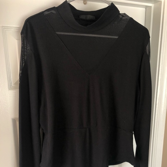 SHEIN x1 long sleeve high neck body suit - Picture 2 of 5